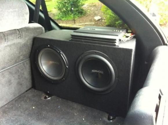 Custom built sub box