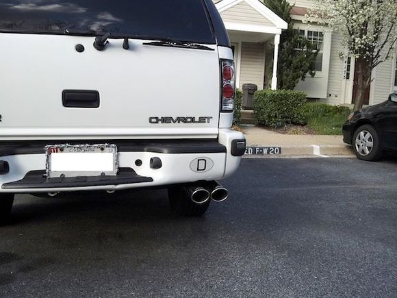 Euro Lights, Dual Exhaust Tip Rear Exit