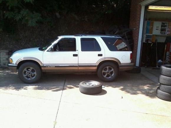 new bigger tires and rims