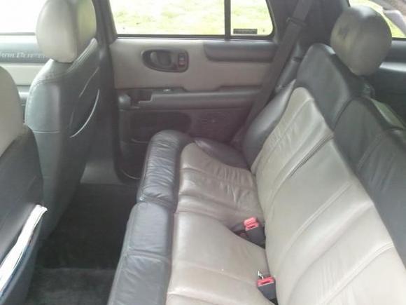 Back seat driver side