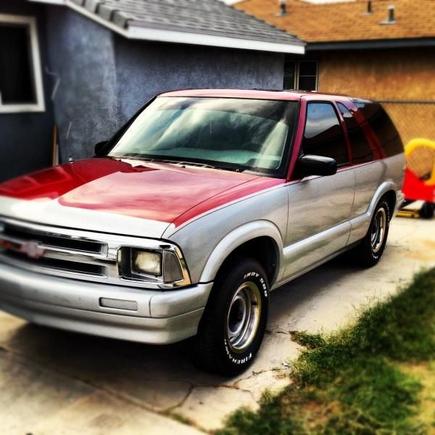 1995 2 tone blazer
