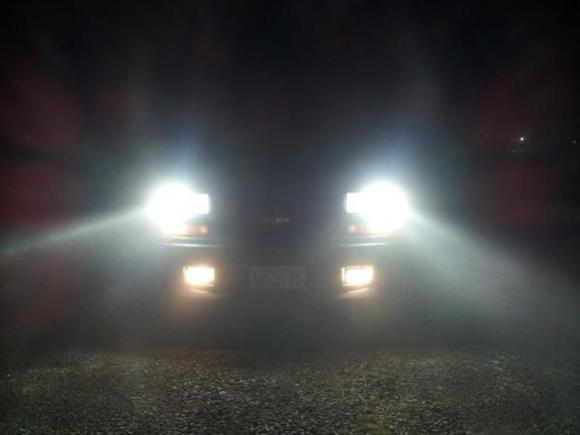 HID headlights - 55w 6000K