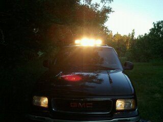 Testing light rack