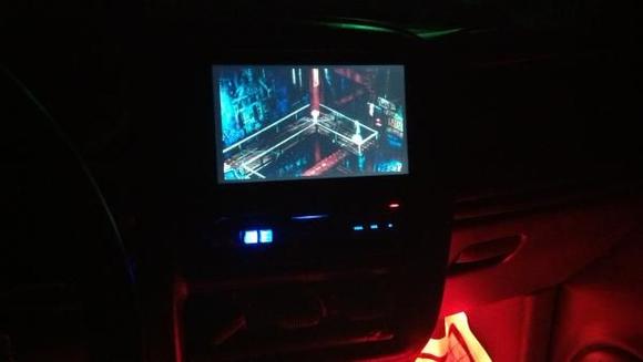 Hidden PSP GO with wireless PS3 controller running FINAL FANTASY 7.
