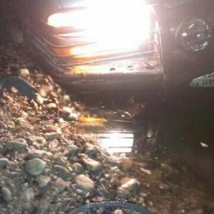 I swear, there is a tire in there