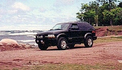 ZR2 on the beach lake superior