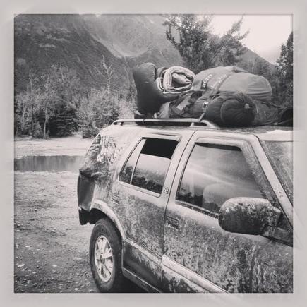 Doing some camping back in Jim Creek, AK