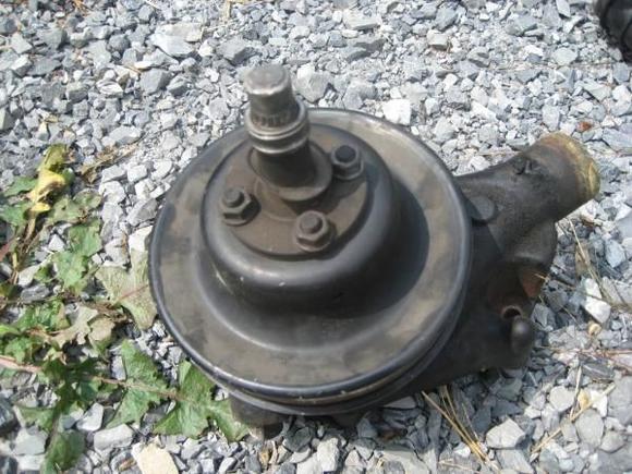 bent shaft for the fan