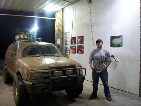 its not as fun unless your as dirty as your truck