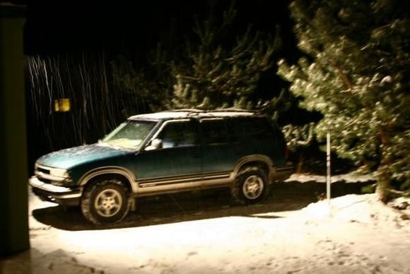 in the snow