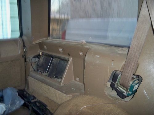 Trip to junk yard. Luckly I have a guy who I get all my parts from via a good deal. Told him if I go this blazer. The inside was trashed.