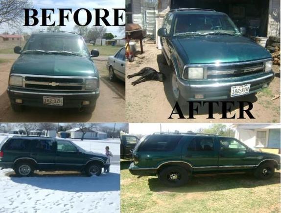 JUST A LITLE OF BEFORE N AFTER
