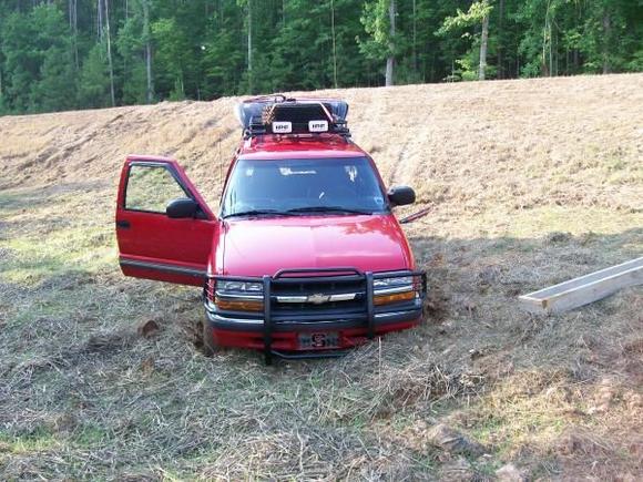 front end sunk