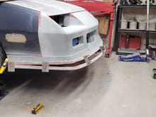 Sliced the lower spoiler to level with the ground 