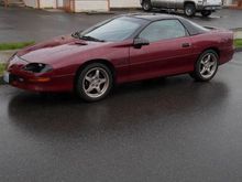 MY Z28, With Corvette magnesium mags.