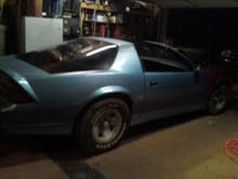 My car with new paint and new exhaust