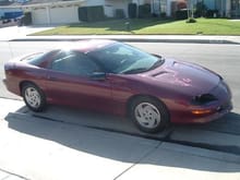 My newly purchased 1994 Camaro V6, which is suffering from &quot;chronic southern California flaky paint syndrome&quot;. These photos were taken before I gave it a nice new paint job.