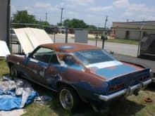 1969 Camaro in progress