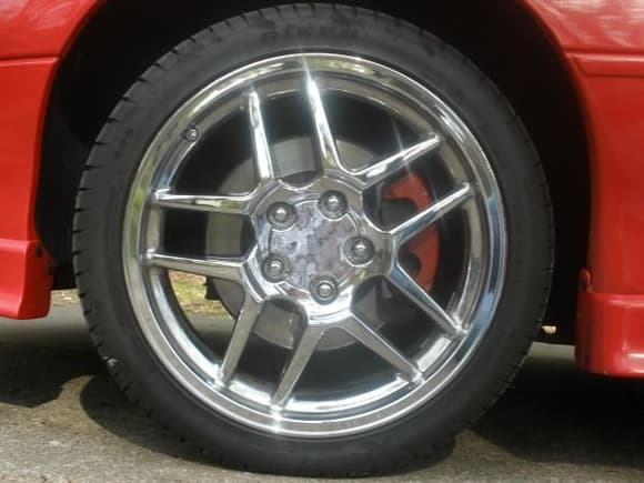 18&quot; Z06 Corvette rims all around