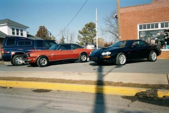 DAD &amp; MY SS CAMAROS