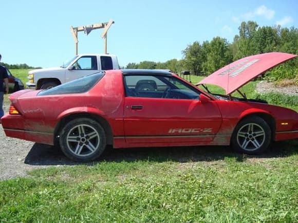 1987 Camaro passanger side