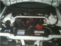 Freshly Painted Engine Bay