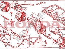 Diagram of carbs. Missing Tee piece of number 27