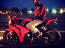 My new CBR 1000 RR, well new to me