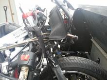 Right Front on trailer