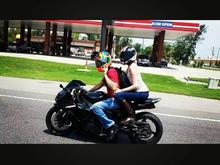 Me and the wife riding!!