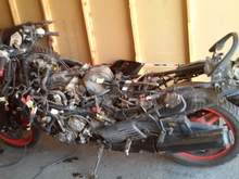 Re-wiring, tucking behind frame and dash mount delete.