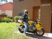 Getting ready to RIDE OUT! :)