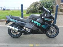 Parked up at Filey after a blast over the North Yorkshire Moors...