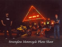 StreetGlow Motorcycle Photo Shoot July `07