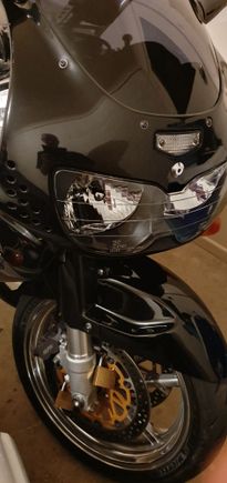 Ive been busy waxing and polishing the cbr.