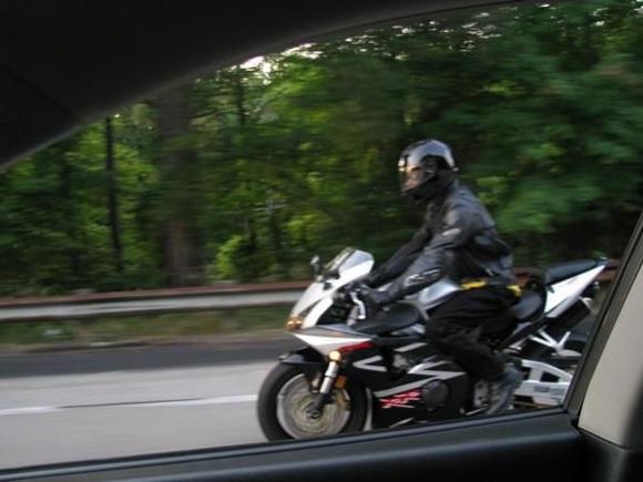 First trip home when I got the bike