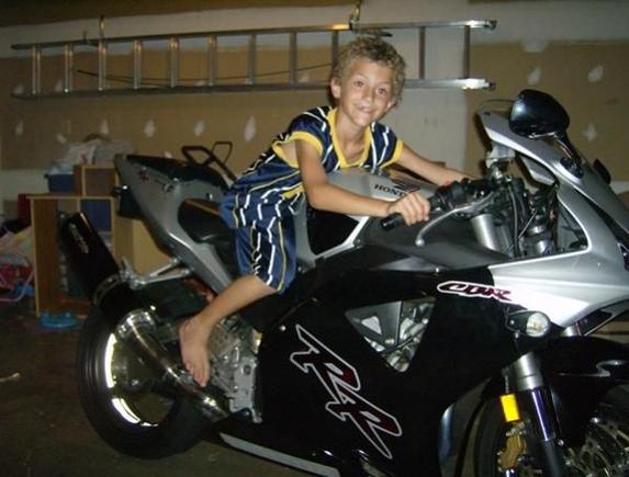 My 8 year old with high hopes