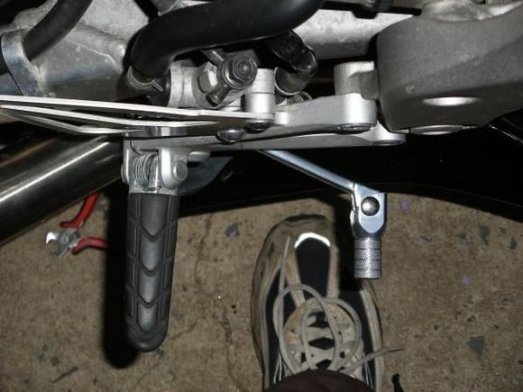 New, foldable brake pedal