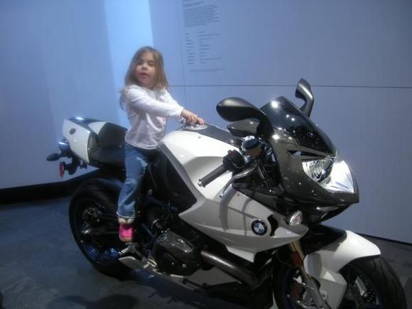 Cant wait till shes 16 so she can ride on the back
