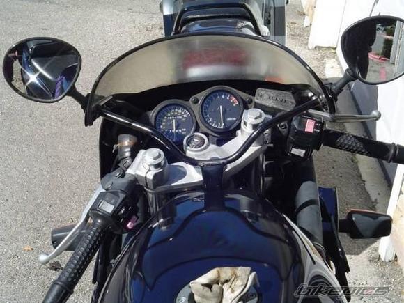FZR600 instruments