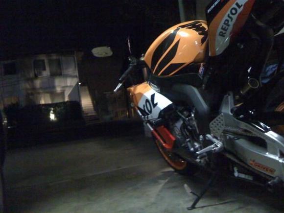The garage