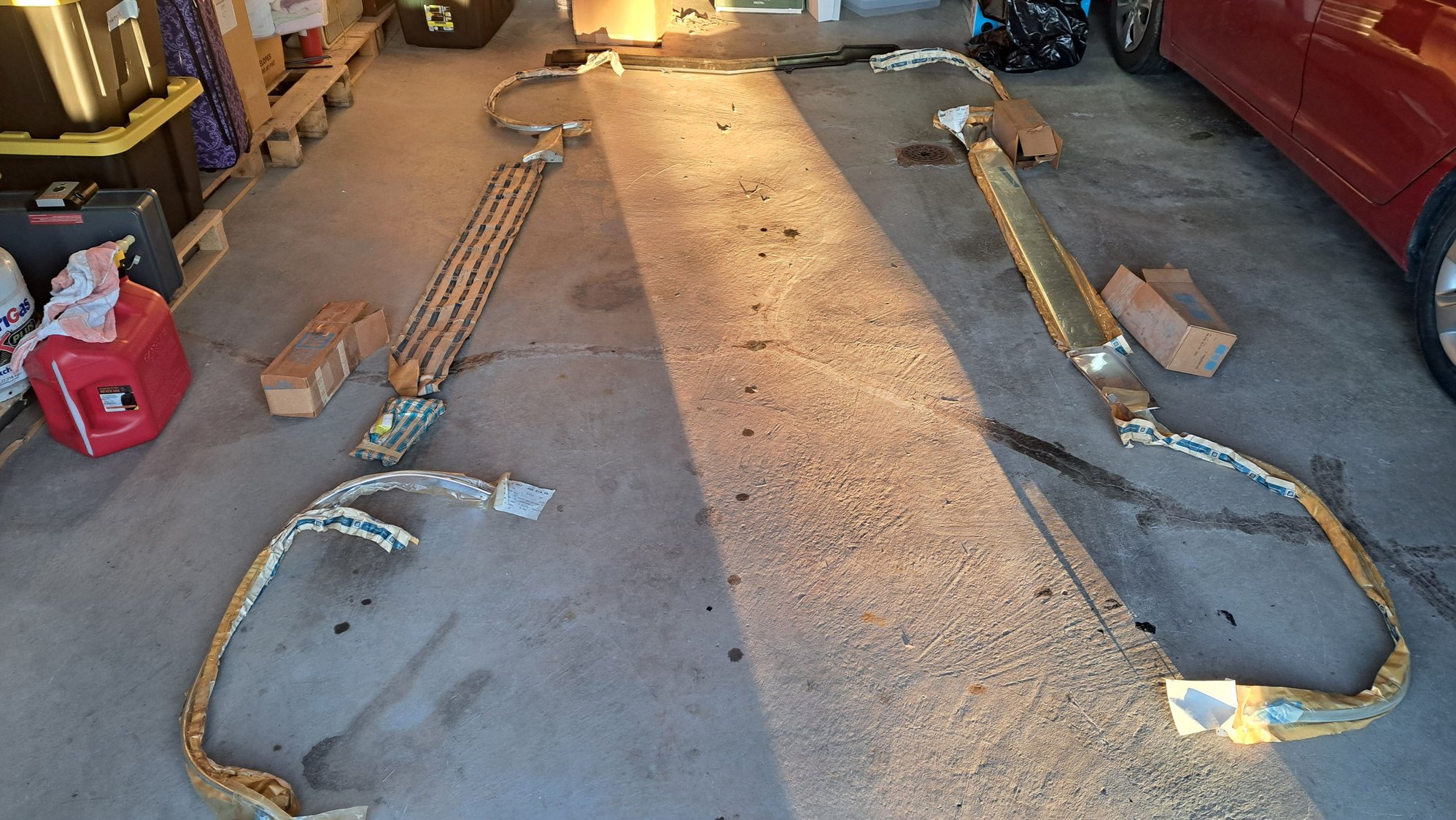 1973-1977 chrome trim