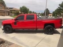 The only 2016 Chevy Silverado LT 1500 Crew Cab with Ralley Stripes!