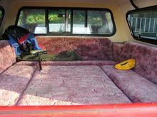 70's style bed insert (storage underneath)