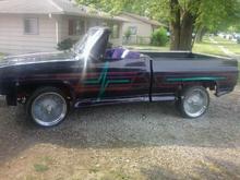 MY CUSTOM HARD TOP CONVERTIBLE  1985 C10
