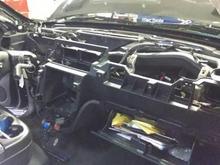 2010 Chevy Tahoe dash removed