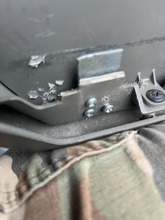 
My attempt to repair failed! Still falls out of its slot 