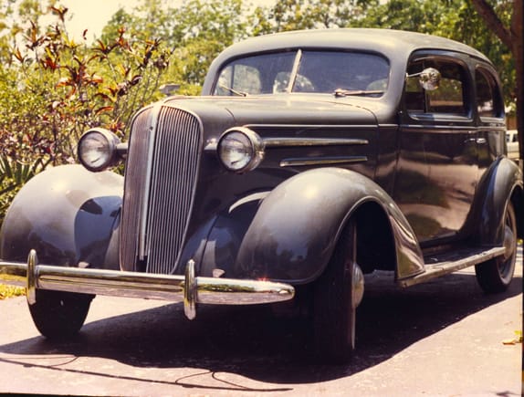 1936 Chevy 2 door. Sedan. Sold this one too.