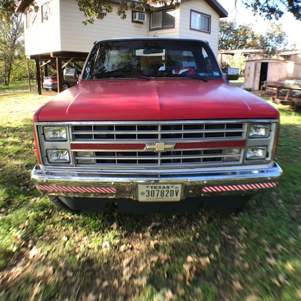 This is my ‘85 (heavy) K20 Silverado pickup!