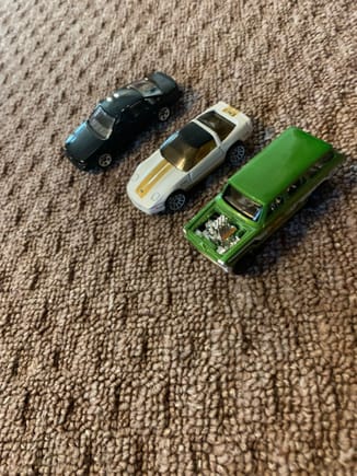 Bought this 96 Impala, 64 Nova Gasser Dragster, and this 84 Corvette from hot wheels